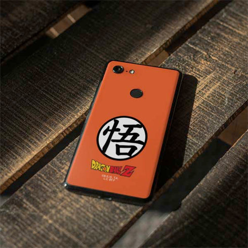 Dragon Ball Z Goku Iconic Kanji Symbol Google Pixel 3 XL Skin